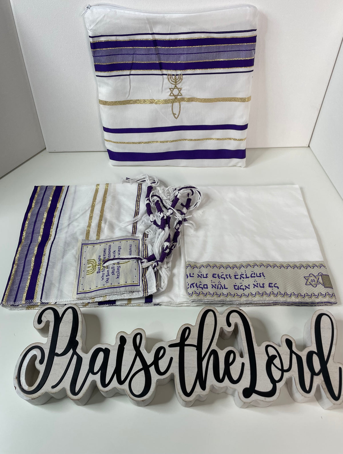 Purple Tallit