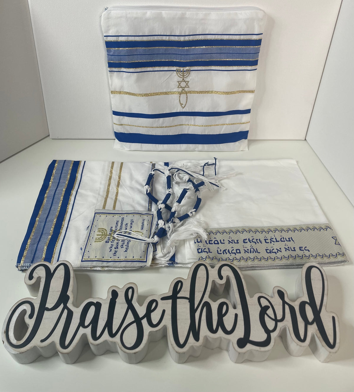 Royal Blue Tallit