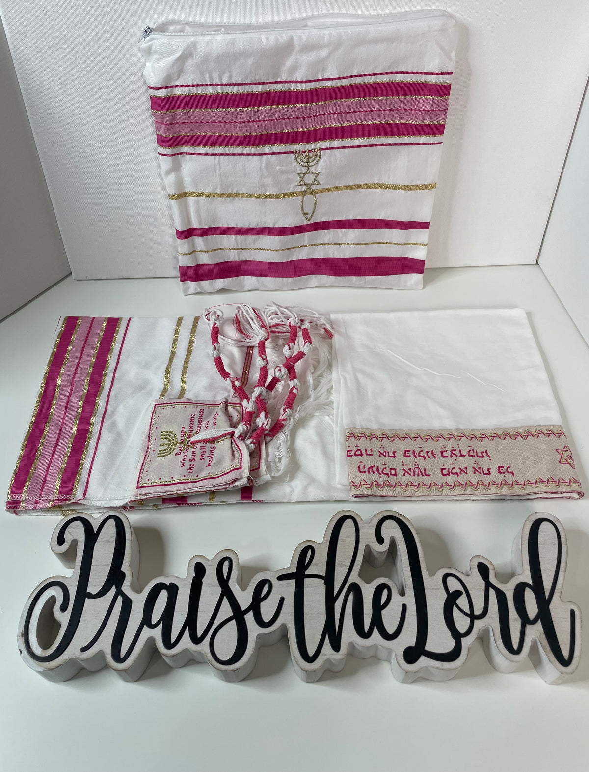 Pink Tallit