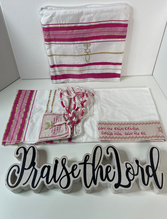 Pink Tallit